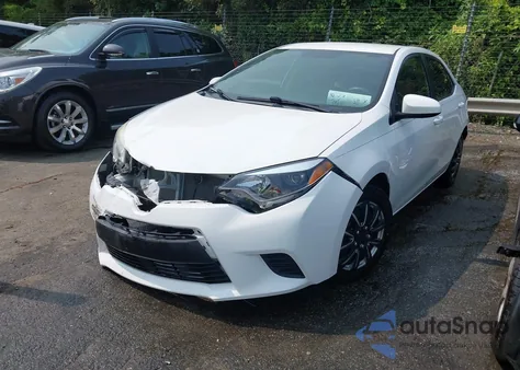 2014 Toyota Corolla Le из США, поврежденный, VIN 2T1BURHE9EC187608